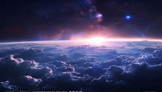 欧美大片2026年度科幻巨制官方预告片封面截图，宇宙星云背景震撼视觉